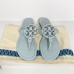 Tory Burch Miller Light Blue Sandals